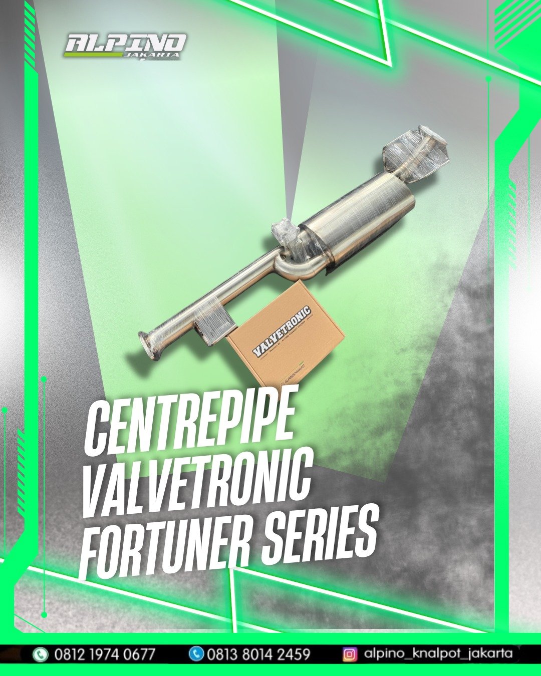 knalpot valvetronic